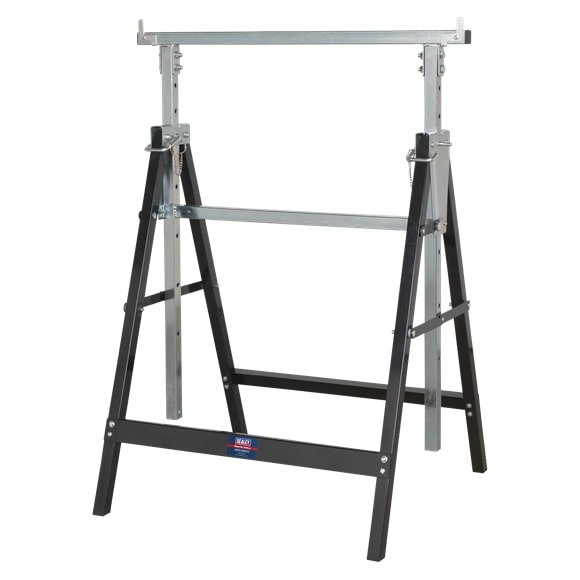 Sealey FDT3 Fold Down Telescopic Trestle - 200kg Capacity