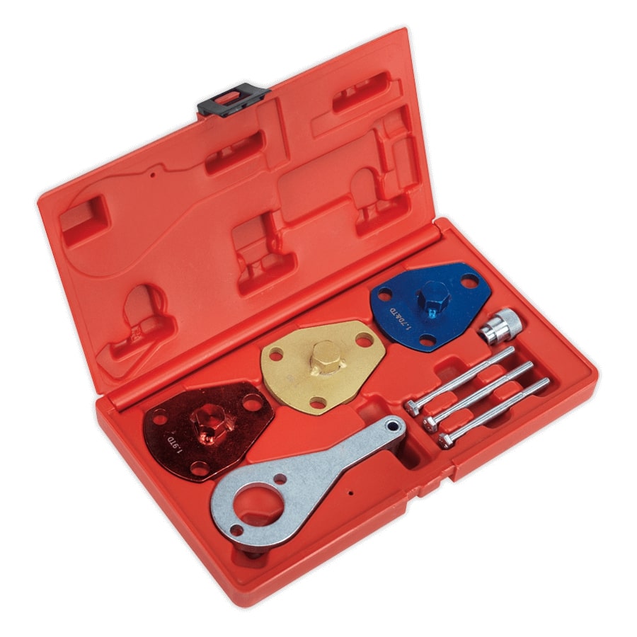 Sealey VSE2512 Diesel Engine Timing Tool Kit - for Alfa Romeo, Fiat - 1.7D/DT, 1.9D/DT - Belt Drive