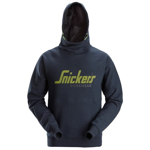 Snickers 2845 Logo Hoodie, Navy