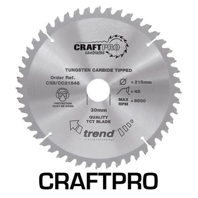 Trend Craft Saw Blade Crosscut 305mm x 24T x 30mm