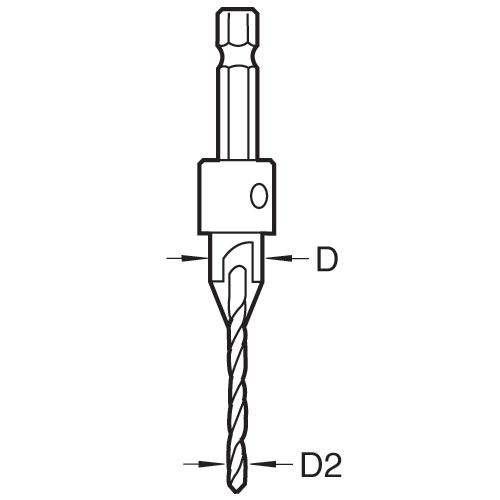 Trend Snappy Countersink with 7/64 Drill