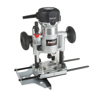 Trend T1EPS 710W 1/4" Dual-Base Trim & Plunge Router 240V