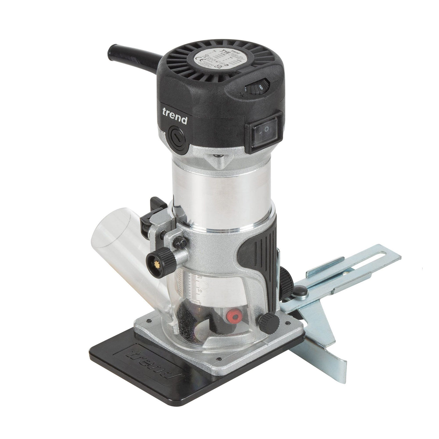 Trend T1EPS 710W 1/4" Dual-Base Trim & Plunge Router 240V