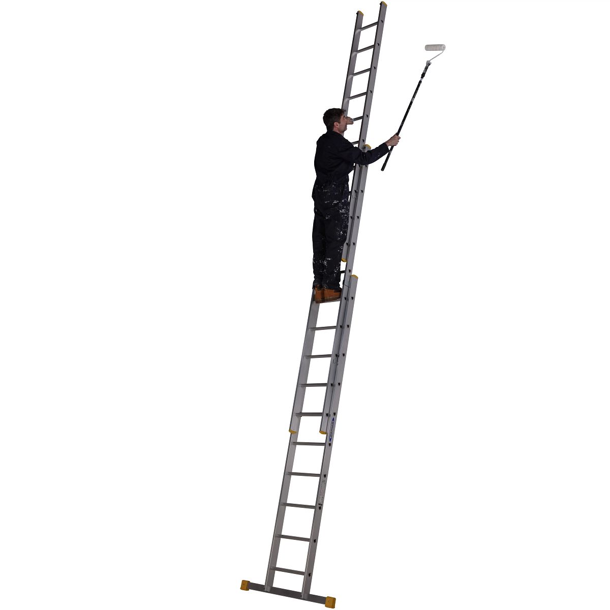 Werner 7232918 3.0M D Rung Extension Ladder 2.97M Triple