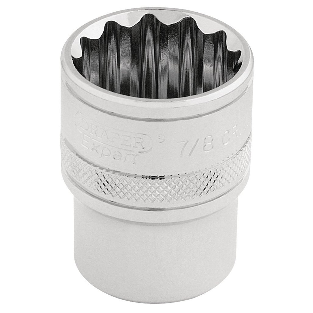 Draper 33661 HI-TORQ 12 Point Socket, 1/2" Sq. Dr., 7/8"