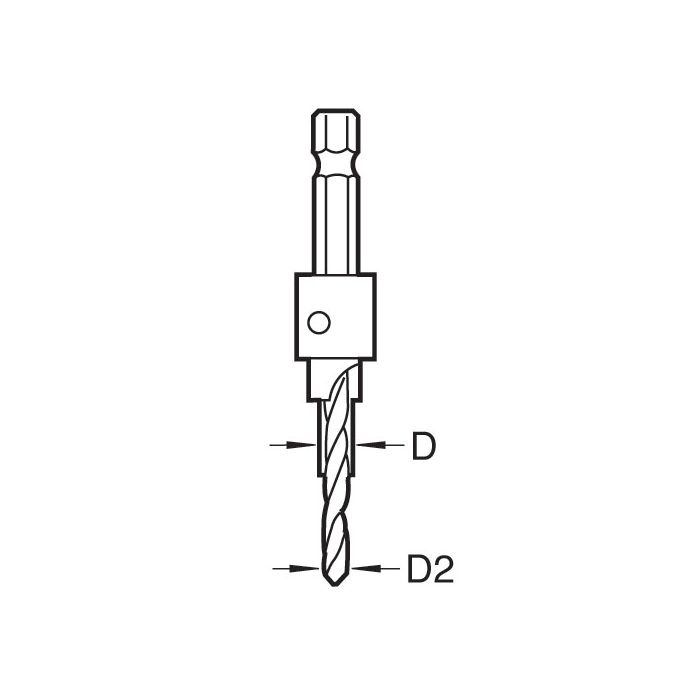 Trend Snappy TC Counterbore 6.35mm x 12.7mm