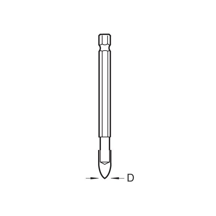 Trend Snappy Glass Drill 6mm