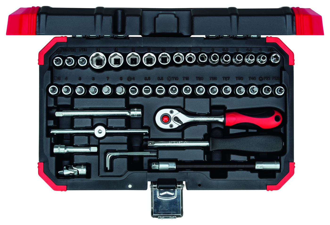 Gedore Carolus 3018792 Socket Set 1/4", 46 Pcs