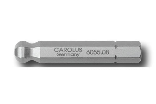 Gedore Carolus 1517341 Screwdriver Bit 5/16", 50 mm Long, In-Hex with Ball End 10 mm