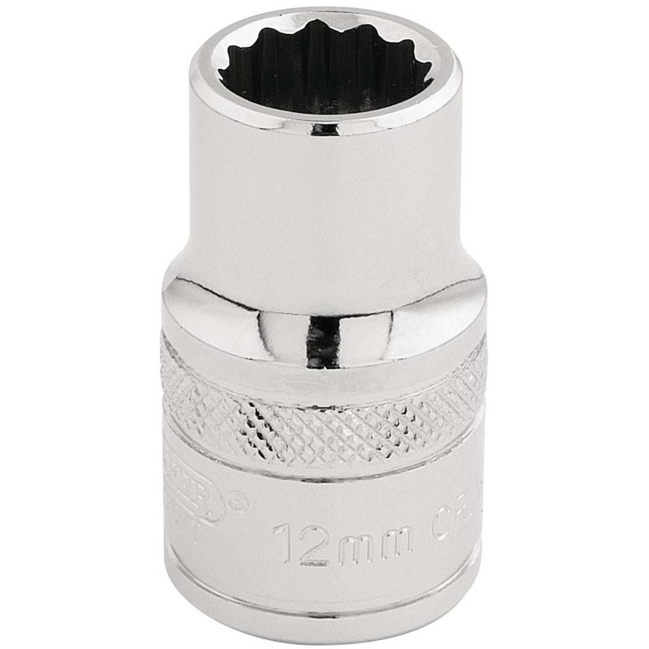 Draper 33097 HI-TORQ 12 Point Socket, 1/2" Sq. Dr., 12mm