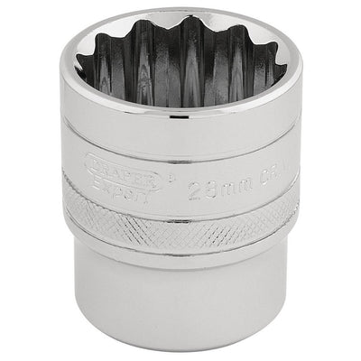 Draper 33518 28mm 12 Point Socket 1/2" Dr