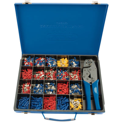 Draper 56383 Ratchet Crimping Tool and Terminal Kit