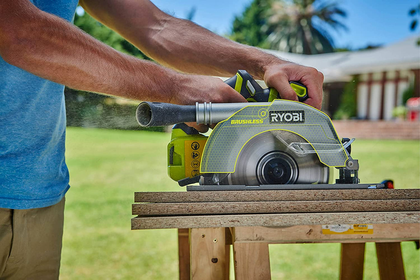 Ryobi R18CS7-0 18V ONE+ Cordless 184mm Circular Saw (Bare Tool)