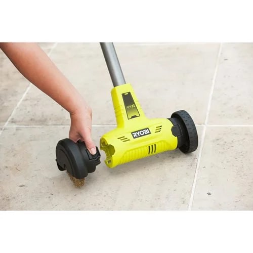 RYOBI 18V ONE+ Cordless Patio Cleaner With Scrubbing Brush [RY18PCB] 