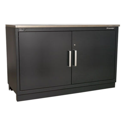 Sealey APMSSTEEL Complete Modular Workshop Storage Combination - Stainless Steel Worktop