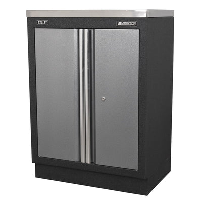 Sealey APMSSTACK12SS Superline Pro 2.04m Storage System - Stainless Steel Worktop