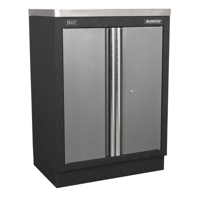 Sealey APMSSTACK12SS Superline Pro 2.04m Storage System - Stainless Steel Worktop