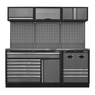 Sealey APMSSTACK14SS Modular Storage System Combo - Stainless Steel Worktop