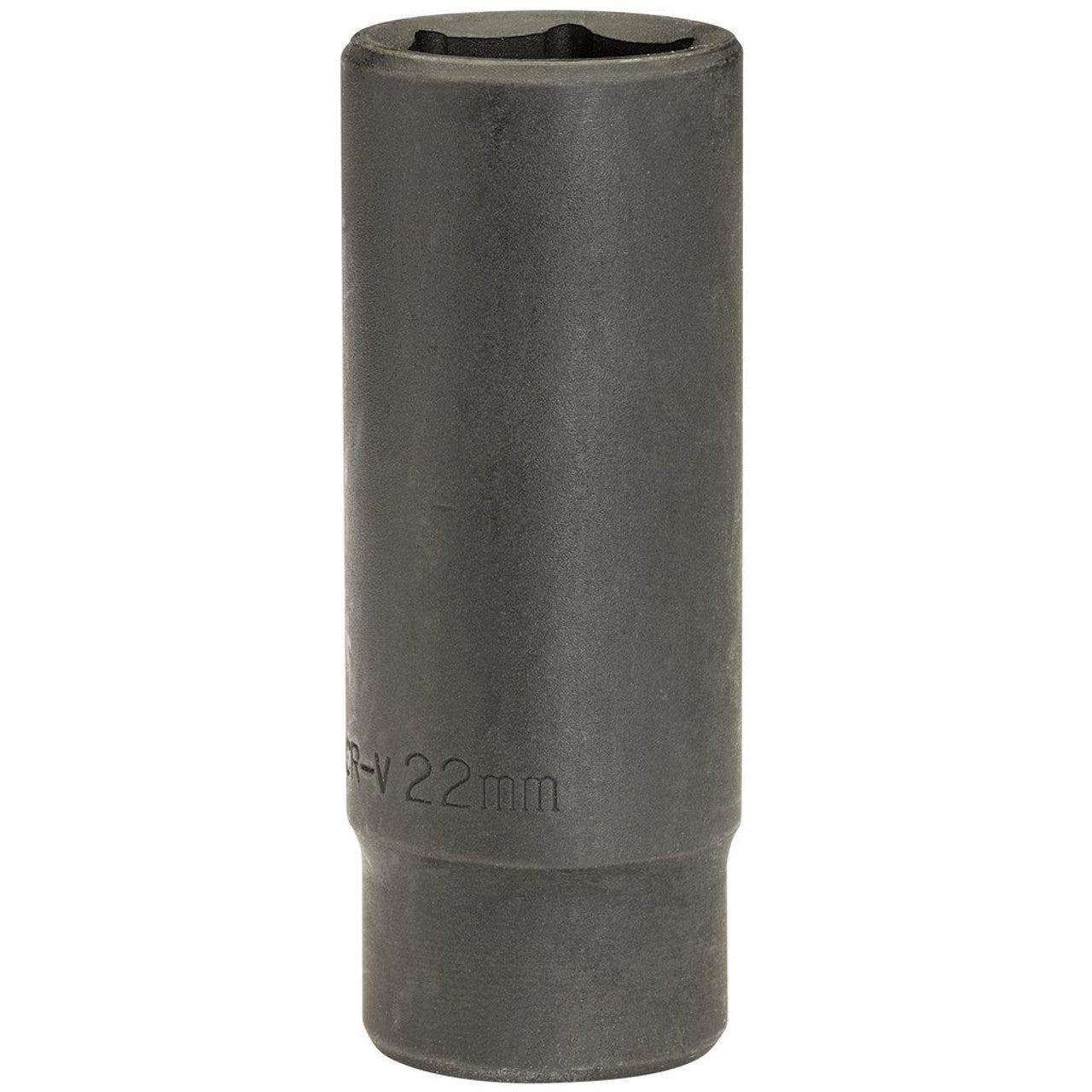 Draper 12745 Deep Impact Socket, 1/2" Sq. Dr., 22mm