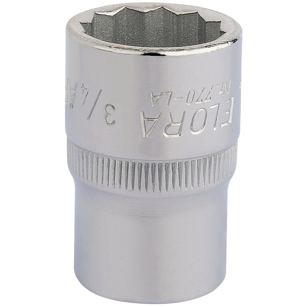 Draper 24418 3/4" AF Bi-Hex Socket 1/2" Dr