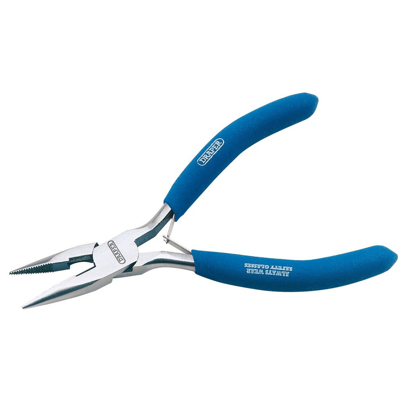 Draper 60740 Carbon Steel Long Nose Pliers, 125mm