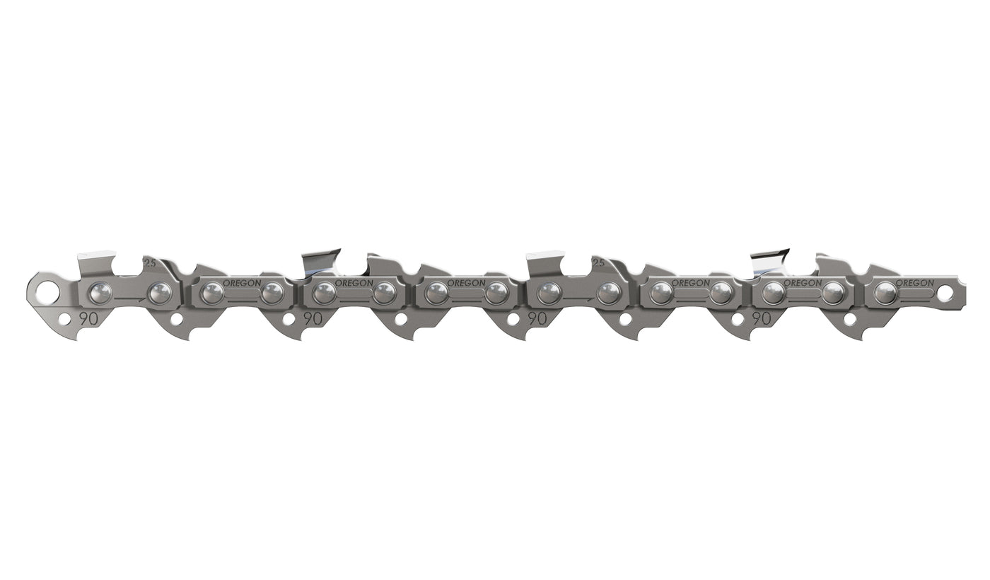 Oregon 90PX050E Chainsaw Chain, 3/8 Chamfer Chisel w/ BDL .043